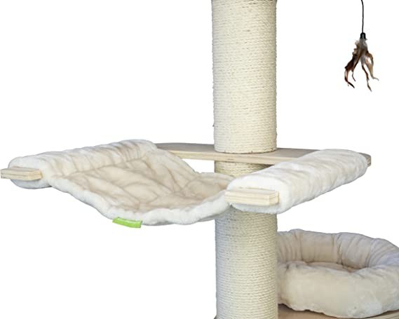 kratzbaumland-replacement-hammock-cover-for-natural-paradise-and-woody-cat-scratching-post-replacement-part-cream-fine-plush-big-2