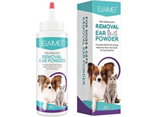 A/R Dog Ear Treatments | Pain Free Dog Ear Powder for Hair Removal