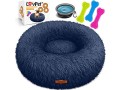 lovpet-bagel-dog-bed-cat-bed-washable-with-bowl-and-3-x-chew-bones-dog-sofa-fluffy-cushion-round-plush-for-small-small-2