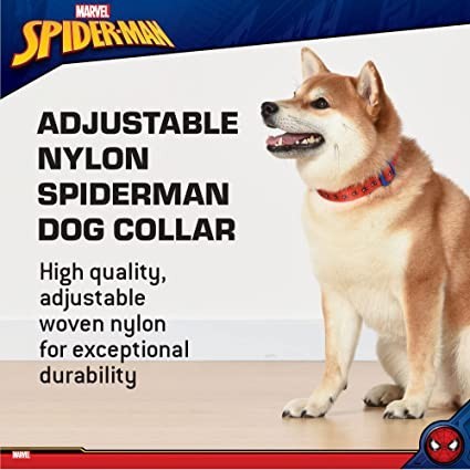 marvel-comics-spiderman-dog-collar-small-red-and-blue-officially-licensed-marvel-legends-spiderman-dog-collar-big-2