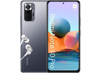 Xiaomi Redmi Note 10 Pro (6.67 inches), Powerful Android Smartphone without Contract + Headphones, 120 Hz AMOLED Display