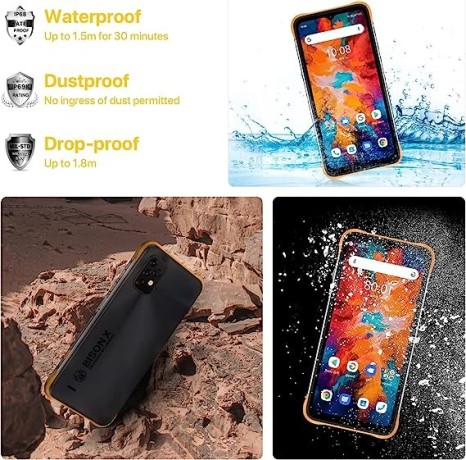 umidigi-bison-x10-outdoor-smartphone-without-contract-64gb-4gb-android-11-mobile-phone-2021-outdoor-mobile-phone-with-dual-sim-big-1