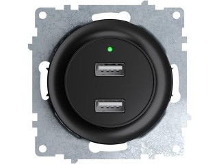 OneKeyElectro: USB Flush-Mounted Socket with 2 Ports, Charger, USB A Charging Sockets