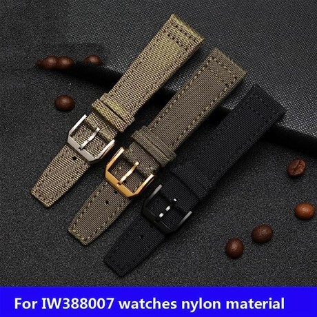 skm-for-iwc-pilot-spitfire-timezone-topgun-bracelet-green-black-belt-watch-straps-20mm-21mm-22mm-nylon-canvas-fabric-watch-strap-big-2