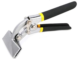 BAXIXINGYUNMU Bending Pliers, Sheet Metal Bending Pliers, Hand Seam Width Jaw Straight 80 mm / 150 mm Elbow 80 mm