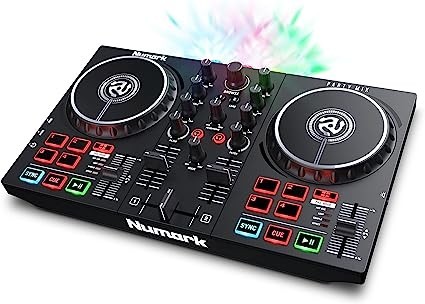 numark-party-mix-ii-dj-controller-desk-with-2-decks-built-in-dj-lights-dj-mixer-supports-direct-streaming-from-tidal-soundcloud-and-more-big-0