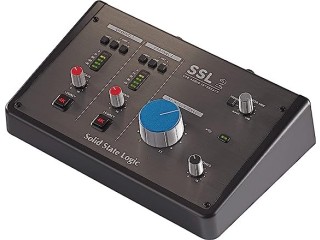 Solid State Logic SSL 2 USB Audio Interface - 24 bit/192 kHz, 2-in-2-out, with SSL Legacy 4K Analogue Enhancement
