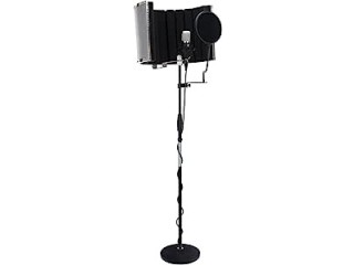 Pronomic CM-22 ;arge diaphragm microphone complete set incl. stand, pop screen, mic screen & cable