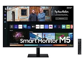Samsung M5 Smart Monitor S32BM500EU, 32 Inch, VA Panel, Screen with Speakers, Full HD Resolution