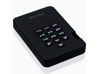 IStorage diskAshur2 HDD 1TB Secure Portable Hard Drive Password Protected Dust/Water Resistant Hardware Encryption