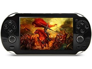 CZT 4.3 inch 8GB video game console, built-in 1800 free games for multiple simulators, handheld game console