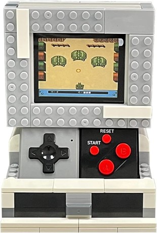 millennium-arcade-bricks-retro-video-game-console-with-200-games-includes-199-building-blocks-to-build-yourself-4-or-more-different-designs-big-2