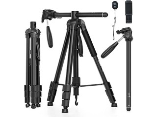 Camnoon 180 cm / 70.87 Inch Portable Photography Tripod Camera