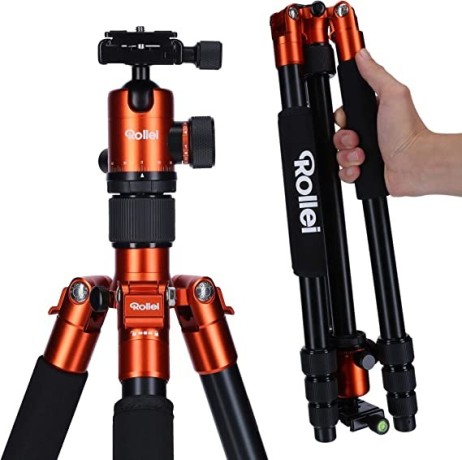 rollei-c5i-compact-lightweight-all-round-photo-tripod-made-of-aluminum-with-ball-head-and-tripod-bag-big-0