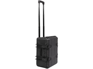 Waterproof Transport Case Universal Trolley for Photo and Video (50 x 38 x 25 cm), black