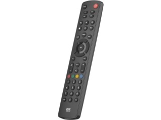 One For All Contour 4 Universal Remote Control TV - Control of 4 Devices - TV/Smart TV Set Top Box DVD Blu-Ray and Audio Devices