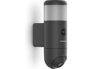 THOMSON RHEITA100 Smart Outdoor Surveillance Camera with Integrated Lighting and Alarm Siren
