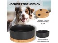 aromadogtag-amoa-ceramic-dog-bowl-with-wooden-saucer-black-non-slip-medium-small-1