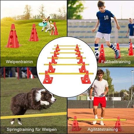 cone-hurdles-sport-3-hole-height-adjustable-training-hurdles-agility-set-for-children-athletes-pets-big-3