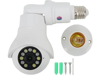Mobile surveillance, WiFi connection, home monitor, camera, E27, HD socket (3MP)