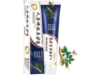 Ginseng Propolis Conservation Toothpaste, Propolis Toothpaste Loose Teeth Anti-Plaque Whitening Dental Oral Care,