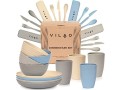 vilao-crockery-set-for-4-people-reusable-recyclable-plastic-cups-plate-bowls-cutlery-small-0