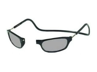 Reading Glasses Clic front connection Sun Readers Black-strength +1.50