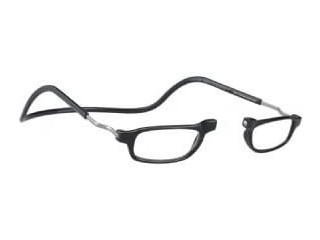 Reading Glasses Clic Base Black Magnetic Connection Readers-Strength +2.50