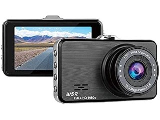 DLX SE021 Car Dash Cam Recorder 3 Inch 170 Degree Wide Angle Full HD 1080P Single Lens Video Car DVR, Support TF Card/Loop Recording/G-sensor Su