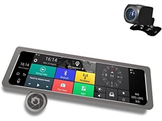 D10 10" IPS Touch Screen Dual Dash Cam WiFi Dash Cam