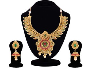 Crunchy Fashion Bollywood Style Gold Plated Traditional Indian