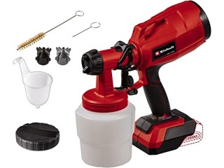 Einhell TC-SY 18/60 Li-Solo Power X-Change battery paint spray system (Li-Ion, 18 V, flow rate 650 ml/min, 800 ml paint container