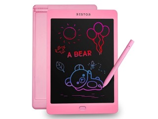 Bestor Portable LCD Writing Tablet 10 inches Paperless Memo Digital Tablet Pad for Writing/Drawing