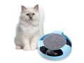 foodie-puppies-interactive-catch-the-mouse-cat-scratcher-toy-with-a-running-mice-and-a-scratching-pad-for-cats-kittens-sky-blue-small-0