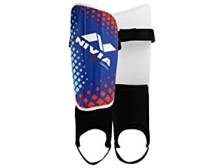 Nivia Speedy with Ankle Adjustable Shin Guard