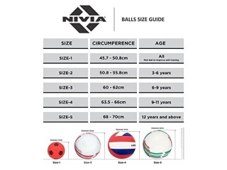 Nivia World Fest Country Colour (England)/Foamed PVC Stitched