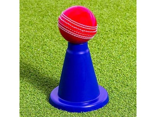SAS SPORTS TPR Cricket Batting Tee for Cricket Practice (Pack of 6)