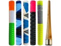 livox-super-5-cricket-bat-grips-with-1-wooden-grip-cone-ultra-tacky-pack-of-6-small-0