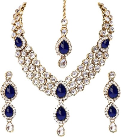 shining-diva-kundan-traditional-necklace-jewellery-set-with-earrings-for-women-blue-8408s-big-0