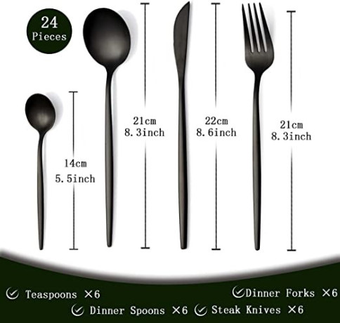 cutlery-pleafind-cutlery-set-24-pieces-stainless-steel-cutlery-for-6-people-modern-cutlery-black-cutlery-with-knife-fork-spoon-dishwasher-safe-big-4