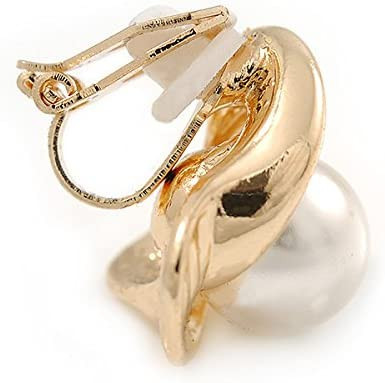 gold-plated-earrings-crystal-faux-glass-pearl-3-petal-clip-on-20mm-one-size-glass-pearl-crystal-metal-gem-big-1