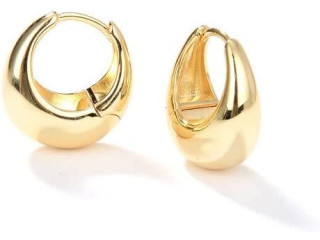 Arrings Fashion bow shape brass earrings