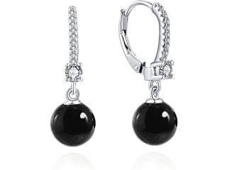 JO WISDOM women's 925 silver pearl earrings