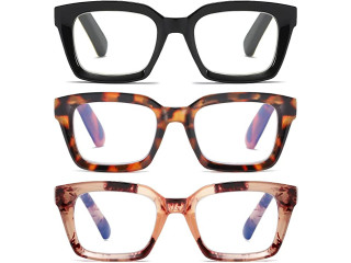 ZXYOO 3 Pack Reading Glasses