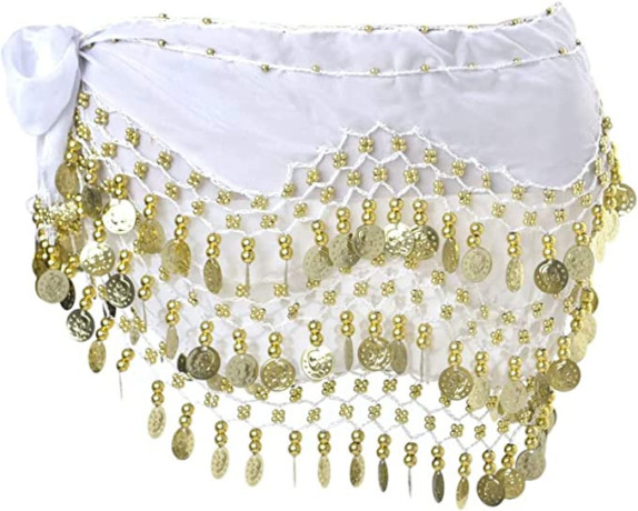 samheng-belly-dance-hip-scarf-belly-dance-skirt-hip-scarves-with-gold-coins-big-2