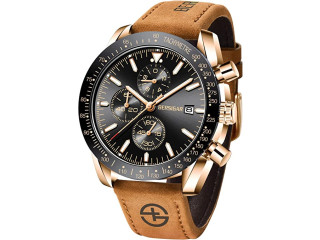 BY BENYAR Men's Watches Chronograph Quartz Movement