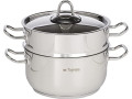 tognana-set-steamer-stainless-steel-silver-3-units-small-0
