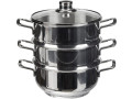 excelsa-cooking-tower-steamer-with-3-shelves-stainless-steel-silver-small-0
