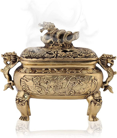 bronze-incense-burner-with-embossed-chinese-dragon-patterns-big-0