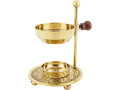nklaus-incense-burner-brass-gold-with-sieve-and-wooden-handle-incense-burner-small-0